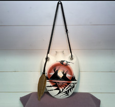 Native American - Ceramic Hanging Vase  - Water Wine Jug - Signed picture