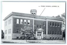 c1910's Public School Building Campus Gowrie Iowa IA Posted Antique Postcard picture