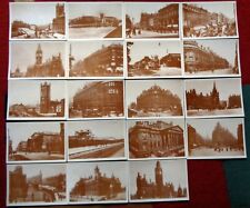 SET of  19 FRANCIS FRITH POSTCARDS: VICTORIAN MANCHESTER: SHIP CANAL PICCADILLY picture