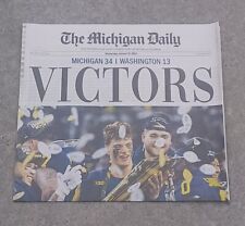 2024 University Of Michigan Wolverines Football National Champions Newspaper NEW picture