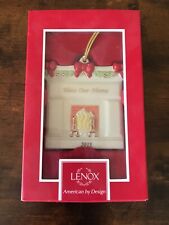 New in Box Lenox American by Design Bless our Home Ornament 2015 Retail PR $60 picture