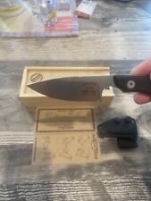 white river knives M1 Backpacker Pro with Black Textured G-10 Handles S35vn. picture