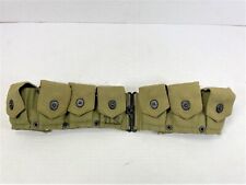 WW2 10 pocket Cartridge Belt, dated 1943 NOS picture