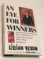 LILLIAN VERNON SIGNED An Eye For Winners 1996 First Edition BOOK  picture