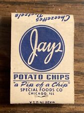 Vintage Jay's Popcorn Matchbook picture