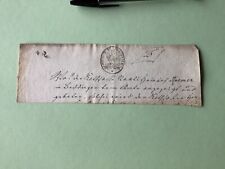 Kingdom of Westphalia Brunswick Napoleonic letterhead Ref A1519 picture