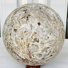 3160g Natural Sphalerite Quartz Crystal Sphere Ball Reiki Healing picture