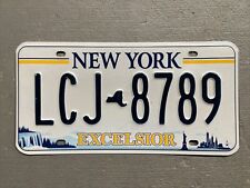 EXPIRED 2020 NEW YORK LICENSE PLATE  EXCELSIOR  RANDOM LETTERS NUMBERS NICE😎 picture