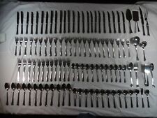 108pc Wallace 18/10 Marla Stainless Flatware 117-2A picture