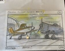 Disney Animated Movie PLANES Hand Drawn Storyboard Panel picture