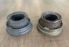 Lot of 2~ Aladdin Model B Brass Galleries, Both have Dents in top picture