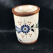 Vintage Signed Pottery Tonala Mexico J. SANTANA 3-1/2” Cup  picture