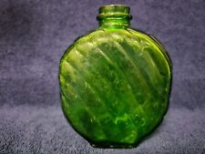Vintage Owens Illinois Green Glass Refrigerator Water Bottle picture