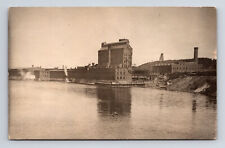 c1916 RPPC Hollingsworth & Whitney Paper Mill Waterville Maine ME Postcard picture