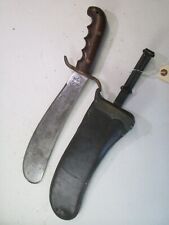 MODEL 1904 HOSPITAL CORP BOLO FIGHTING KNIFE & SCABBARD SA SPRINGFIELD DATE 1913 picture