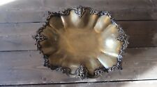 Antique Brass Bowl Faces Home Decor 13.5 x 11 inches picture