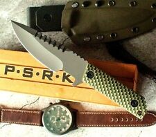 Drop Point Knife Fixed Blade Hunting Survival Tactical YTL8 Steel G10 Handle Cut picture