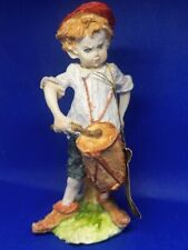 Vintage Capodimonte Style by Duncan Royale Gulliver's World Drummer Boy Figurine picture