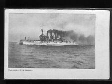 U.S.S. Battleship New Hampshire Vintage Postcard White Border picture
