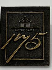 University of Notre Dame 175th Anniversary Log Chapel Lapel Pin picture