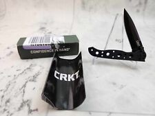 CRKT M16-01KS Carson Design Great Condition Black Steel Pocket Folding Knife picture