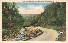 Molly Stark Trail Looking Toward Bennington VT 1937 Vintage Postcard picture