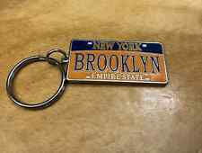 Brooklyn New York Empire State  License Plate Keychain picture