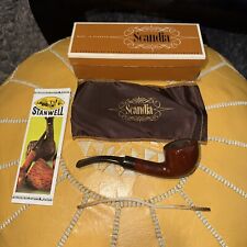 Vintage Scandia Stanwell Briar Pipes #770 Ole Smuggler Tobacco Pipe Denmark picture