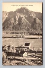 AK-Alaska, Pioneer Home, Matanusha Valley, Antique, Vintage Souvenir Postcard picture