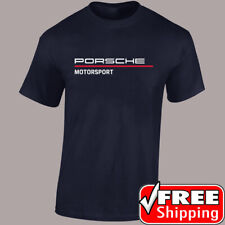 New Porsche Motorsport Logo Men's T-Shirt Size S to 5XL picture