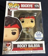 Funko Pop Rocky 45th 1179 With chicken (Funko Exclusive) Dented Box See Descrp picture