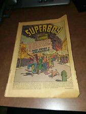 SUPERBOY #27 DC Comics 1953 rare golden age superhero action adventure superman picture