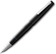 Lamy 4000020 NEW 2000 Black Fountain Pen Fine Nib ‎L01F Piston Operated picture