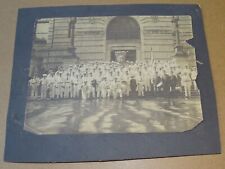 Bricklayers & Plasterers Union? Worcester Mass. Antique Photograph picture