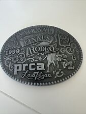 PRCA National Finals Rodeo Las Vegas Belt Buckle Limited Edition 1999 picture