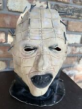 Vintage 1993 CINEMA SECRETS Halloween Mask-PINHEAD-HELLRAISER Soft Latex picture