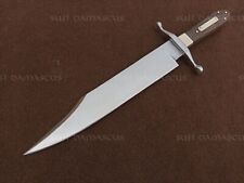 CUSTOM HANDMADE COFFIN HANDLE BOWIE KNIFE D2 STEEL SURVIVAL OUTDOOR BOWIE picture