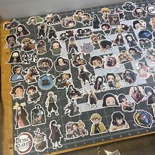 100pcs Demon Slayer Jump Comics Anime Phone Laptop Wall Decal Peeker Sticker picture