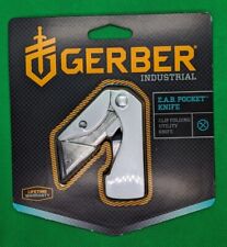 Gerber industrial 22-41830 EAB UTILITY FOLDING WORK RAZOR KNIFE LINER LOCKS picture