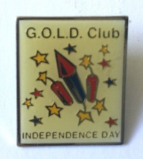 G.O.L.D  Club Independence day Lapel/Hat pin picture