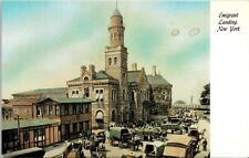 Emigrant Landing New York Historic Landmark Reproduction Chrome Postcard picture
