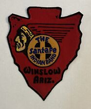 Vintage The Santa Fe Indian Band Winslow Arizona Patch picture