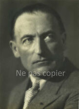 JULES ROMAIN 1934 photo by JEAN ROUBIER 17.5 x 12.4 cm writer picture
