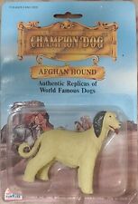 Vintage Funrise International Champion Dog Afghan Hound Figure NIP picture