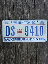 Washington DC License Plate - #DS9410 - Taxation Without Representation  picture
