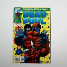 Vintage Deadpool #8 Typhoid Mary Blood Spurts Marvel Comics 1997 Comic Book picture