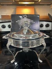 VINTAGE UNUSED 2 qt. ROYAL LIMITED FOOD WARMER Chafing Dish *Marinex Insert* picture