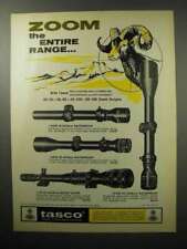 1970 Tasco Ad - #610W; #620W; #616W; #705 Scopes picture