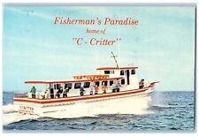 1982 Fisherman's Paradise Home Of C-Critter Daytona Beach Florida FL Postcard picture