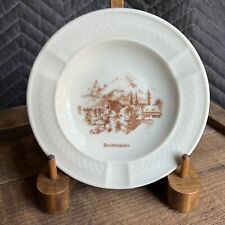 Excellent Vintage JOHANN HAVILAND Bavaria BERCHTESGADEN Porcelain Ashtray picture